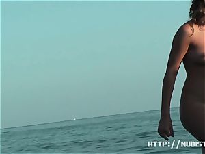 An excellent spy cam nude beach hidden cam movie