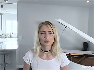 Anastasia Knight services her stepbrothers fuck-stick